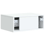 Armadio da Notte Bianco 49 x 34,5 x 20 cm Legno ingegnerizzato