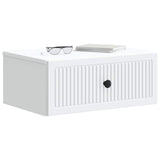 Armadio da Notte Bianco 49 x 34,5 x 20 cm Legno ingegnerizzato