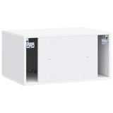Mobile Porta TV da Muro Bianco 59,5 x 41 x 30 cm