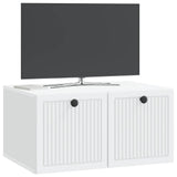 Mobile Porta TV da Muro Bianco 59,5 x 41 x 30 cm