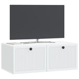 Mobile Porta TV da Muro Bianco 78,5 x 41 x 30 cm