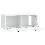 Mobile Porta TV da Muro Bianco 78,5 x 31 x 30 cm