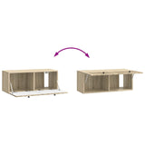 Mobile Porta TV da Muro Rovere Sonoma 78,5 x 31 x 30 cm