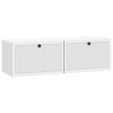 Mobile Porta TV da Muro Bianco 98 x 31 x 30 cm