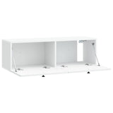 Mobile Porta TV da Muro Bianco 98 x 31 x 30 cm
