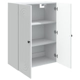 Mobiletto a muro Bianco 66 x 34,5 x 90 cm Legno ingegnerizzato