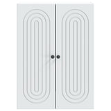 Mobiletto a muro Bianco 66 x 34,5 x 90 cm Legno ingegnerizzato