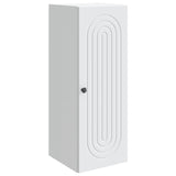Mobiletto a muro Bianco 33 x 34,5 x 90 cm Legno ingegnerizzato