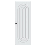 Mobiletto a muro Bianco 33 x 34,5 x 90 cm Legno ingegnerizzato
