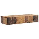 Tavolino da Parete Laterale Legno antico 87,5 x 34,5 x 17 cm