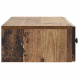 Tavolino da Parete Laterale Legno antico 87,5 x 34,5 x 17 cm