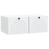 Mobile Porta TV da Muro Bianco 78,5 x 41 x 30 cm