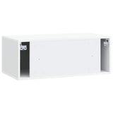 Mobile Porta TV da Muro Bianco 78,5 x 41 x 30 cm