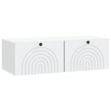 Mobile Porta TV da Muro Bianco 99 x 41 x 30 cm