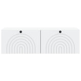 Mobile Porta TV da Muro Bianco 99 x 41 x 30 cm