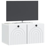 Mobile Porta TV da Muro Bianco 59,5 x 31 x 30 cm