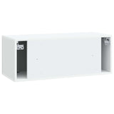 Mobile Porta TV da Muro Bianco 78,5 x 31 x 30 cm