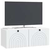 Mobile Porta TV da Muro Bianco 78,5 x 31 x 30 cm