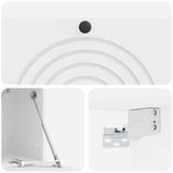Mobile Porta TV da Muro Bianco 98 x 31 x 30 cm
