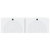 Mobile Porta TV da Muro Bianco 98 x 31 x 30 cm