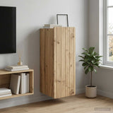 Mobiletto a muro 33 x 34,5 x 94 cm Legno ingegnerizzato
