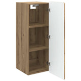 Mobiletto a muro 33 x 34,5 x 94 cm Legno ingegnerizzato