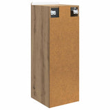 Mobiletto a muro 33 x 34,5 x 94 cm Legno ingegnerizzato