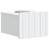 Mobiletto da notte a muro con cassetto Bianco 33 x 34,5 x 24 cm
