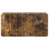 Mobiletto da notte a muro 2 pcs Rovere Fumo 49 x 34,5 x 24 cm