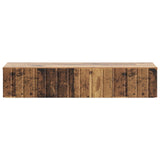Tavolino da Parete Laterale Legno antico 87,5 x 34,5 x 17 cm