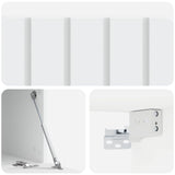Mobile Porta TV da Muro Bianco 59,5 x 41 x 30 cm