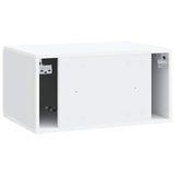 Mobile Porta TV da Muro Bianco 59,5 x 41 x 30 cm