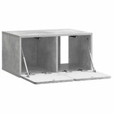 Mobile Porta TV da Muro Grigio Cemento 59,5 x 41 x 30 cm