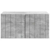 Mobile Porta TV da Muro Grigio Cemento 59,5 x 41 x 30 cm