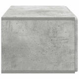 Mobile Porta TV da Muro Grigio Cemento 59,5 x 41 x 30 cm