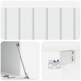 Mobile Porta TV da Muro Bianco 78,5 x 41 x 30 cm