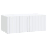 Mobile Porta TV da Muro Bianco 78,5 x 41 x 30 cm