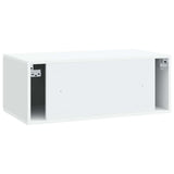 Mobile Porta TV da Muro Bianco 78,5 x 41 x 30 cm