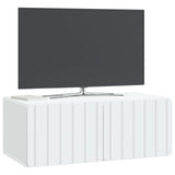 Mobile Porta TV da Muro Bianco 78,5 x 41 x 30 cm
