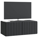 Mobile Porta TV da Muro Nero 78,5 x 41 x 30 cm