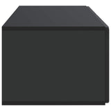 Mobile Porta TV da Muro Nero 78,5 x 41 x 30 cm