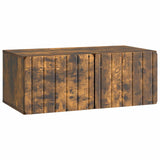 Mobile Porta TV da Muro Rovere Fumo 78,5 x 41 x 30 cm