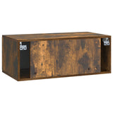 Mobile Porta TV da Muro Rovere Fumo 78,5 x 41 x 30 cm
