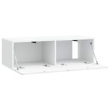 Mobile Porta TV da Muro Bianco 98 x 41 x 30 cm