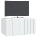 Mobile Porta TV da Muro Bianco 59,5 x 31 x 30 cm