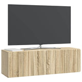 Mobile Porta TV da Muro Rovere Sonoma 98 x 31 x 30 cm