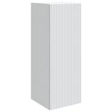 Mobiletto a muro Bianco 33 x 34,5 x 90 cm Legno ingegnerizzato