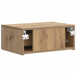 Mobiletto da notte a muro Rovere Artigianale 49 x 34,5 x 20 cm