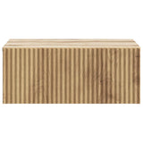 Mobiletto da notte a muro Rovere Artigianale 49 x 34,5 x 20 cm