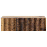 Tavolino da Parete Laterale Legno antico 59 x 34,5 x 17 cm
